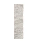 Jaipur Living Canterbury Natural Stripe White/ Blue Runner Rug (2'6"X9')