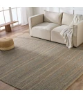 Kate Lester + Jaipur Living Rosier Handmade Solid Beige/ Gray Area Rug 9'X12'