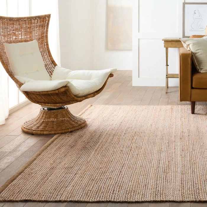 Jaipur Living Harman Natural By Kl Beige HNL03 18 in. Swatch Square Rug
