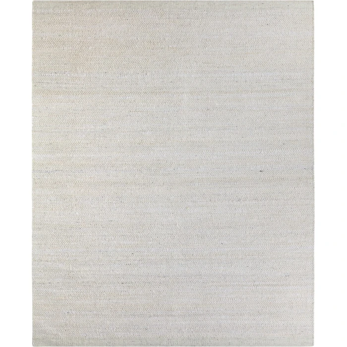 Kate Lester + Jaipur Living Esdras Handmade Solid Beige/ Ivory Area Rug 10'X14'