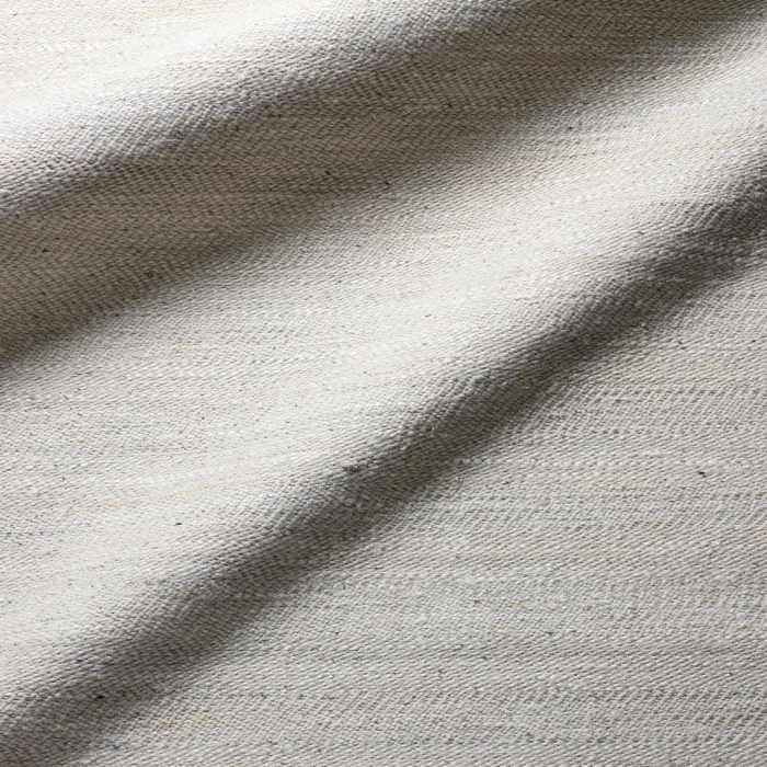Kate Lester + Jaipur Living Esdras Handmade Solid Beige/ Ivory Area Rug 10'X14'