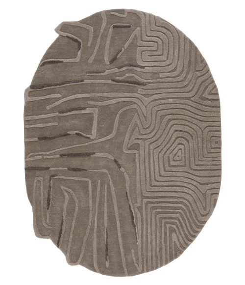 Jaipur Living Hokona Handmade Geometric Gray Area Rug (6'X7'2")