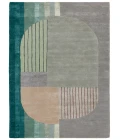 Jaipur Living Meruvia Handmade Abstract Sage/ Multicolor Area Rug 6'X9'