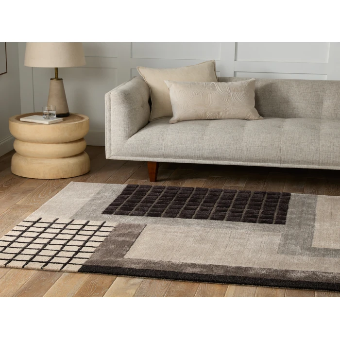 Jaipur Living Aramina Handmade Abstract Gray/ Black Area Rug 9'X12'