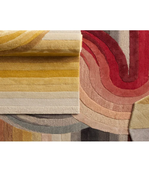 Jaipur Living Iconic Tan/Taupe ICO14 8 ft. X 11 ft. 10 in. Irr Irregular Rug