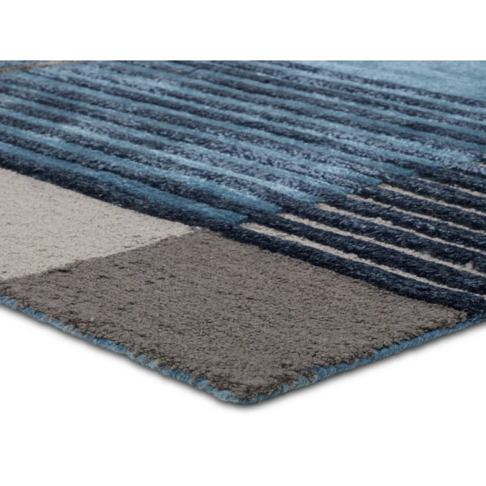 Jaipur Living Iconic Blue ICO15 6 ft. X 9 ft. Rectangle Rug