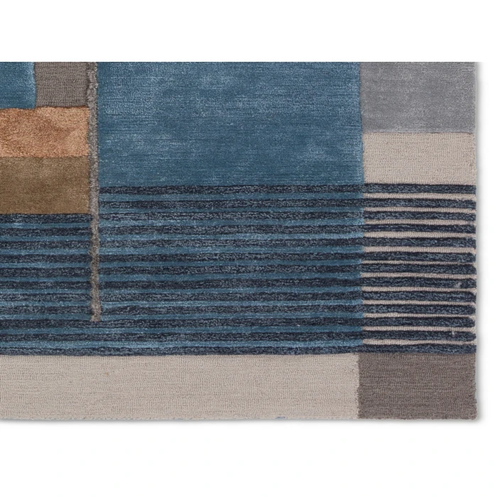 Jaipur Living Iconic Blue ICO15 6 ft. X 9 ft. Rectangle Rug