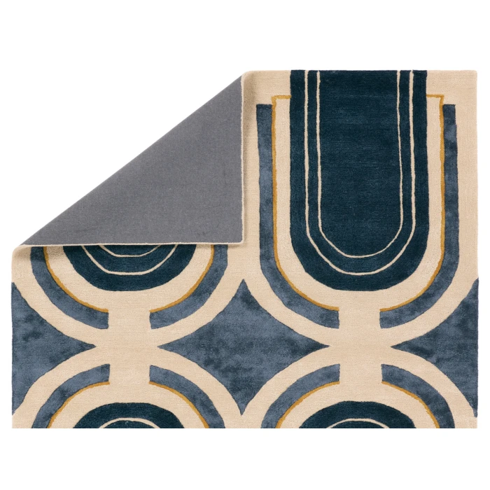 Jaipur Living Iconic Navy ICO16 9 ft. X 12 ft. Rectangle Rug