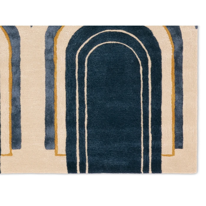 Jaipur Living Iconic Navy ICO16 9 ft. X 12 ft. Rectangle Rug