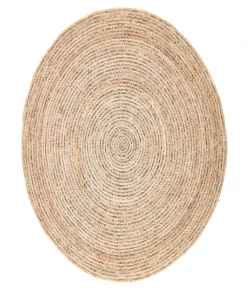 Jaipur Living Idriss Hastings IDS01 Beige/Gray 6 ft. X 6 ft. Round Rug