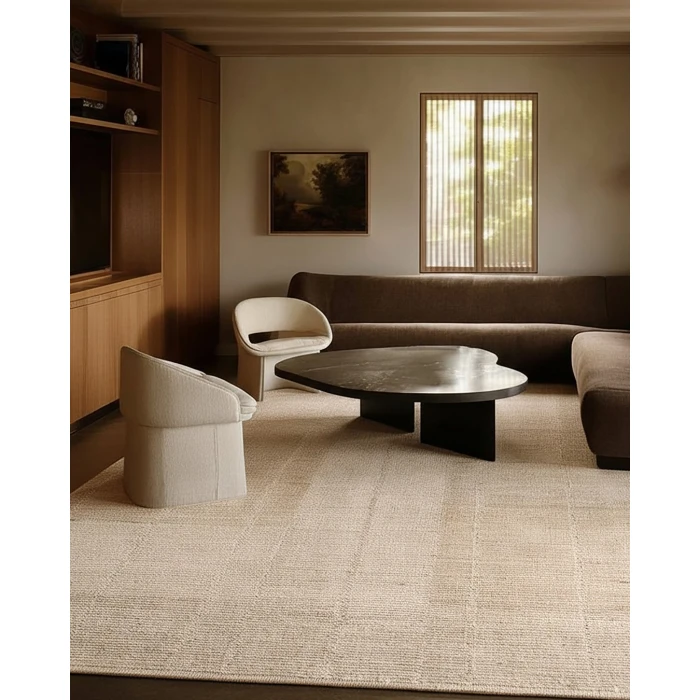 Jaipur Living Callista ITD01 Handwoven Striped Tan Area Rug (8'X10')