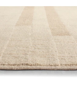 Jaipur Living Caledonia ITD02 Handwoven Striped Ivory/Tan Runner (3'X9')