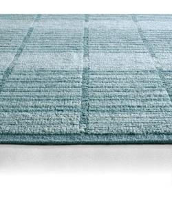 Jaipur Living Megara ITD03 Handwoven Plaid Blue Runner (3'X9')