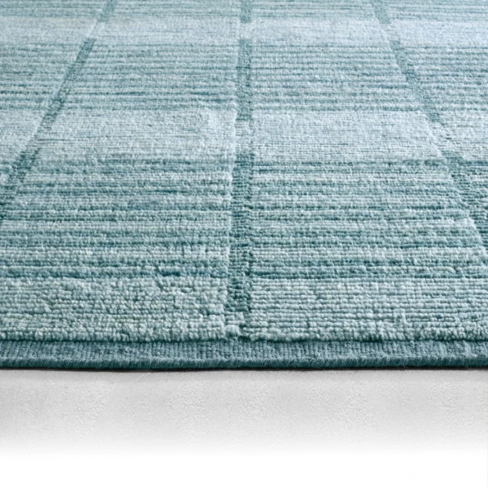 Jaipur Living Megara ITD03 Handwoven Plaid Blue Area Rug (9'X12')
