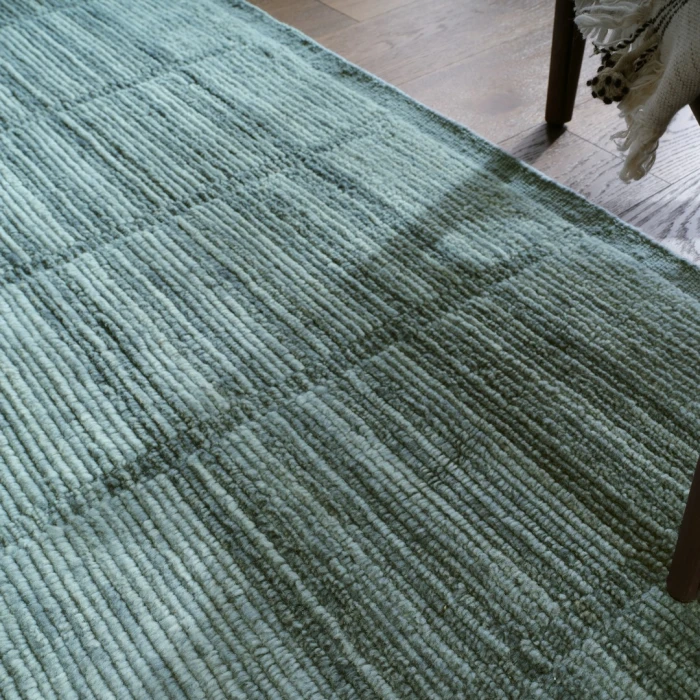 Jaipur Living Megara ITD03 Handwoven Plaid Blue Area Rug (9'X12')