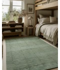 Jaipur Living Megara ITD04 Handwoven Geometric Green Area Rug (9'X12')
