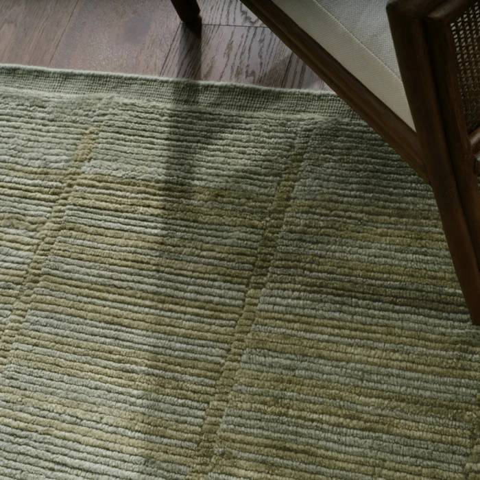 Jaipur Living Megara ITD04 Handwoven Geometric Green Area Rug (9'X12')
