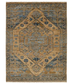 Jaipur Living Jinsen Fontane JIN06 Tan - Blue 8 ft. X 10 ft. Rectangle Rug