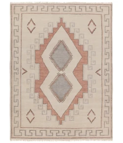 Jaipur Living Jinsen Azzurro JIN08 Cream - Pink 6 ft. X 9 ft. Rectangle Rug