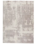 Jaipur Living Arabella Handmade Abstract Light Gray/ White Area Rug (8'X11')