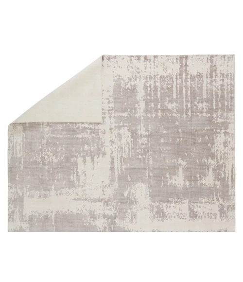 Jaipur Living Arabella Handmade Abstract Light Gray/ White Area Rug (8'X11')