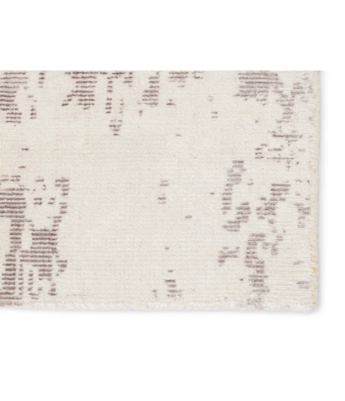 Jaipur Living Arabella Handmade Abstract Light Gray/ White Area Rug (8'X11')