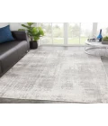 Jaipur Living Arabella Handmade Abstract Light Gray/ White Area Rug (8'X11')