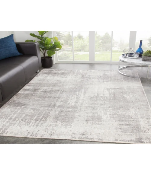 Jaipur Living Arabella Handmade Abstract Light Gray/ White Area Rug (8'X11')