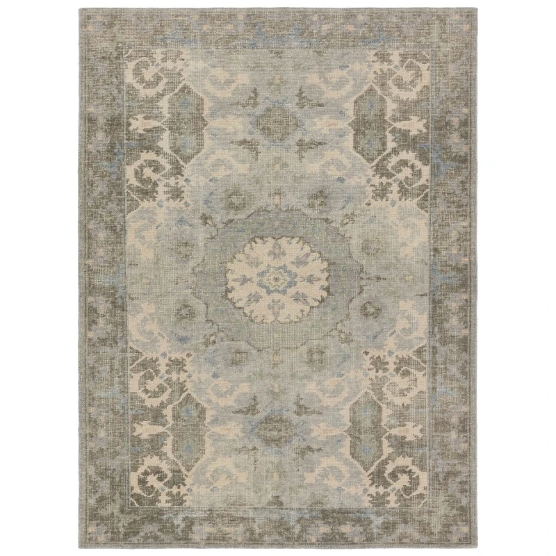 Jaipur Living Kai Sage KAI12 2 ft. 6 in. X 8 ft. Rnr Runner Rug