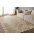 Jaipur Living Kai Taupe KAI13 18 in. Swatch Square Rug