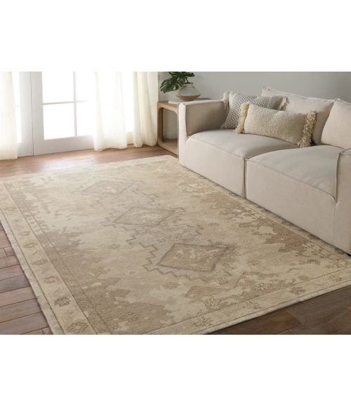 Jaipur Living Kai Taupe KAI13 18 in. Swatch Square Rug