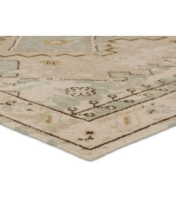 Jaipur Living Kai Pathos KAI14 Tan - Green 9 ft. X 13 ft. Rectangle Rug