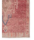 Vibe by Jaipur Living Evadne Medallion Pink/ Blue Area Rug (7'6"X9'6")