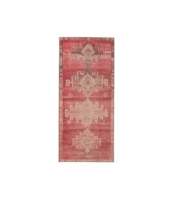 Vibe by Jaipur Living Kairos Evadne KAR04 Pink Blue 2 ft. 6 in. X 12 ft. Rectangle Rug