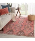 Vibe by Jaipur Living Lani Medallion Pink/ Blue Area Rug (6'X9')