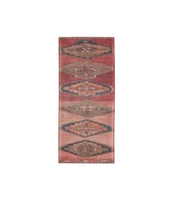 Vibe by Jaipur Living Kairos Mirta KAR07 Pink Blue 2 ft. 6 in. X 10 ft. Rectangle Rug