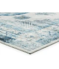 Vibe by Jaipur Living Nyria Medallion Blue/ Light Gray Area Rug 9'X12'