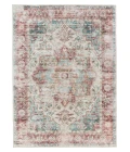 Vibe by Jaipur Living Vandran Medallion Dark Red/ Teal Runner Rug 2'6"X8'