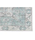 Nikki Chu by Jaipur Living Issa Medallion Light Blue/ Light Gray Area Rug (9'X12')