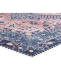 Nikki Chu by Jaipur Living Issa Medallion Dark Blue/ Pink Area Rug (9'X12')