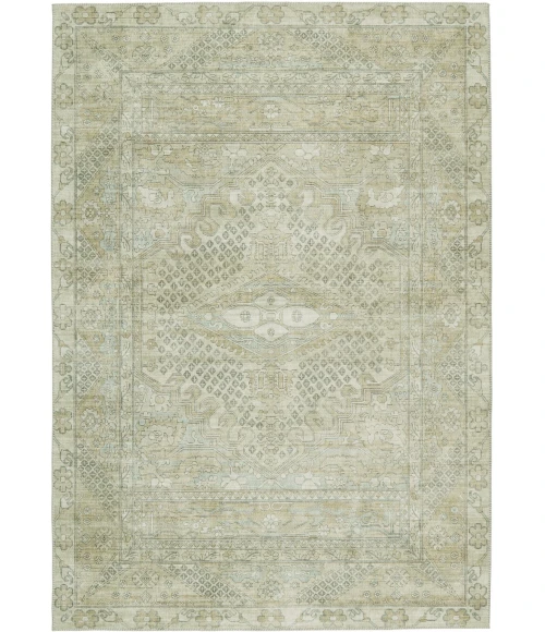 Nikki Chu by Jaipur Living Issa Medallion Light Taupe/ Gray Area Rug (8'X10')