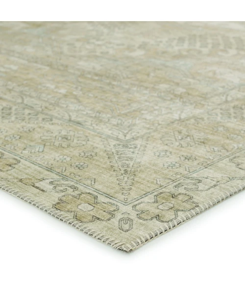 Nikki Chu by Jaipur Living Issa Medallion Light Taupe/ Gray Area Rug (8'X10')