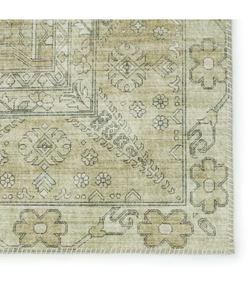 Nikki Chu by Jaipur Living Issa Medallion Light Taupe/ Gray Area Rug (8'X10')