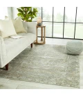 Nikki Chu by Jaipur Living Issa Medallion Light Taupe/ Gray Area Rug (8'X10')