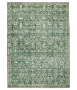 Jaipur Living Keyara By Nikki Chu Razi KNC05 Green Tan 6 ft. X 9 ft. Rectangle Rug