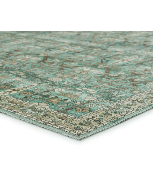 Nikki Chu by Jaipur Living Razi Trellis Green/ Tan Area Rug (6'X9')