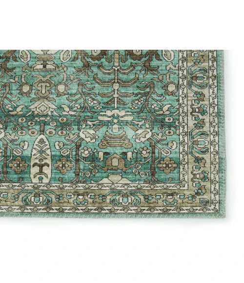 Nikki Chu by Jaipur Living Razi Trellis Green/ Tan Area Rug (6'X9')