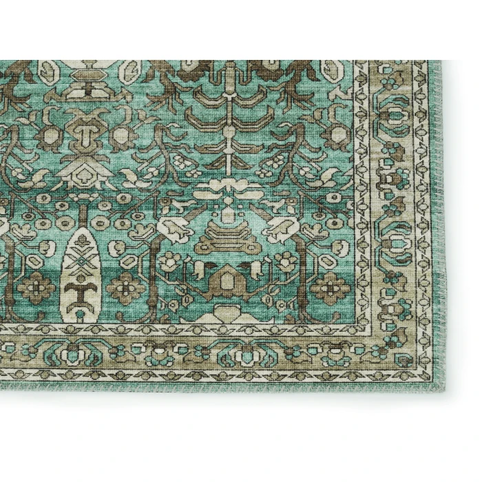 Nikki Chu by Jaipur Living Razi Trellis Green/ Tan Area Rug (6'X9')