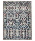 Nikki Chu by Jaipur Living Teleza Trellis Dark Blue/ Clay Area Rug (6'X9')