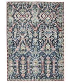 Jaipur Living Keyara By Nikki Chu Teleza KNC06 Blue Clay 6 ft. X 9 ft. Rectangle Rug